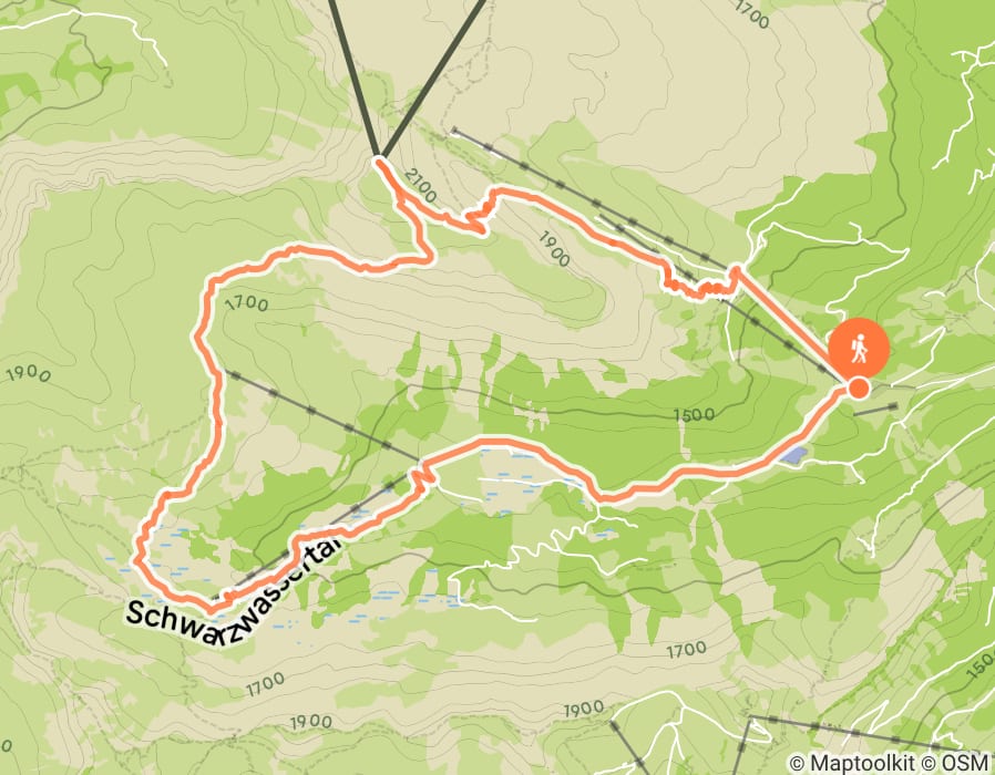 Karte der Tour