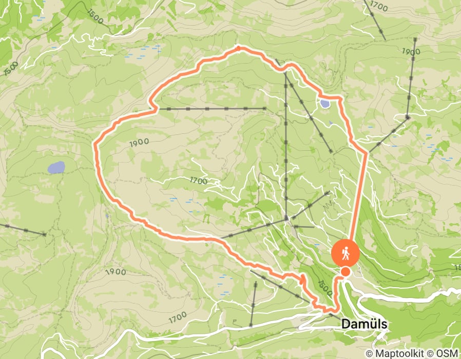 Karte der Tour