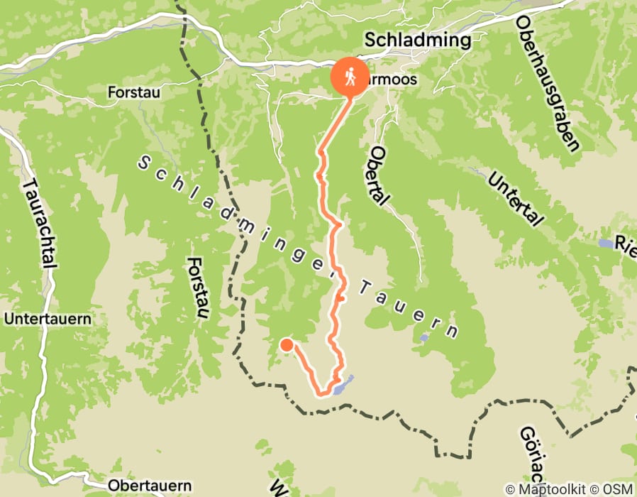 Karte der Tour
