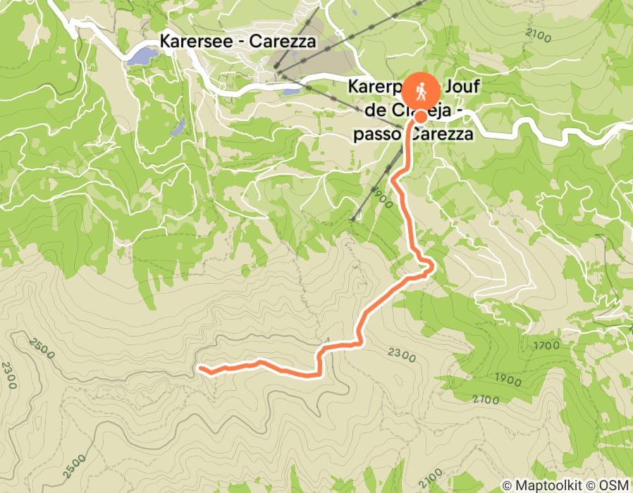 Karte der Tour