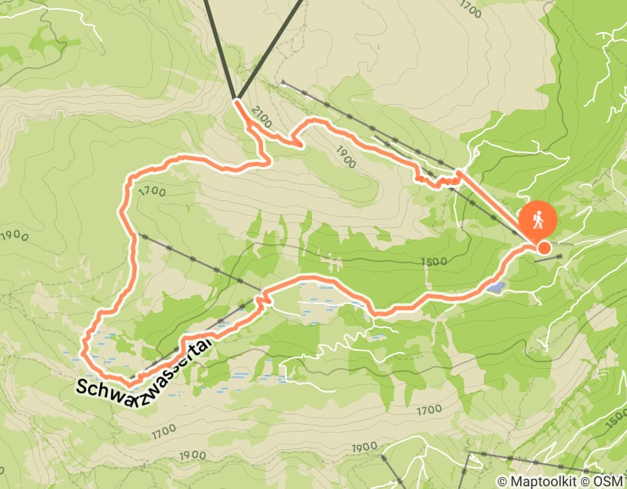 Karte der Tour