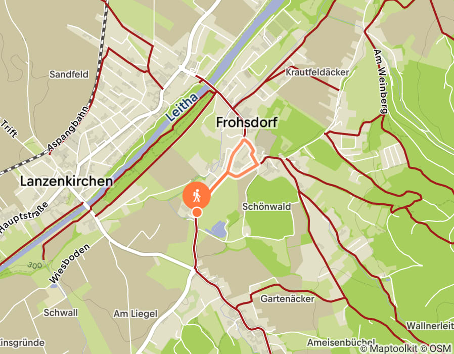 Karte der Tour