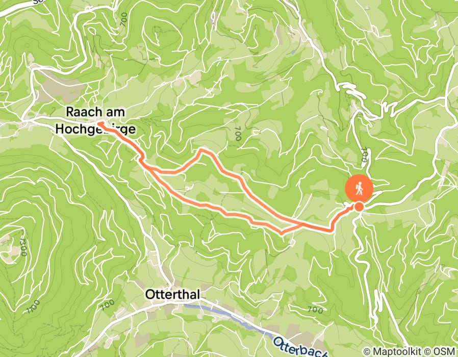 Karte der Tour