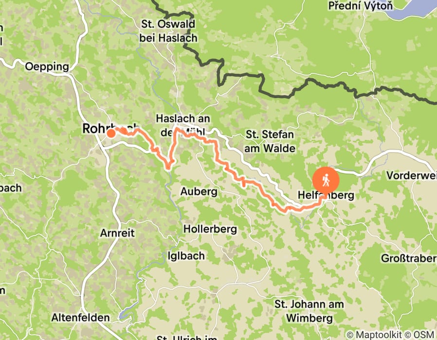 Karte der Tour