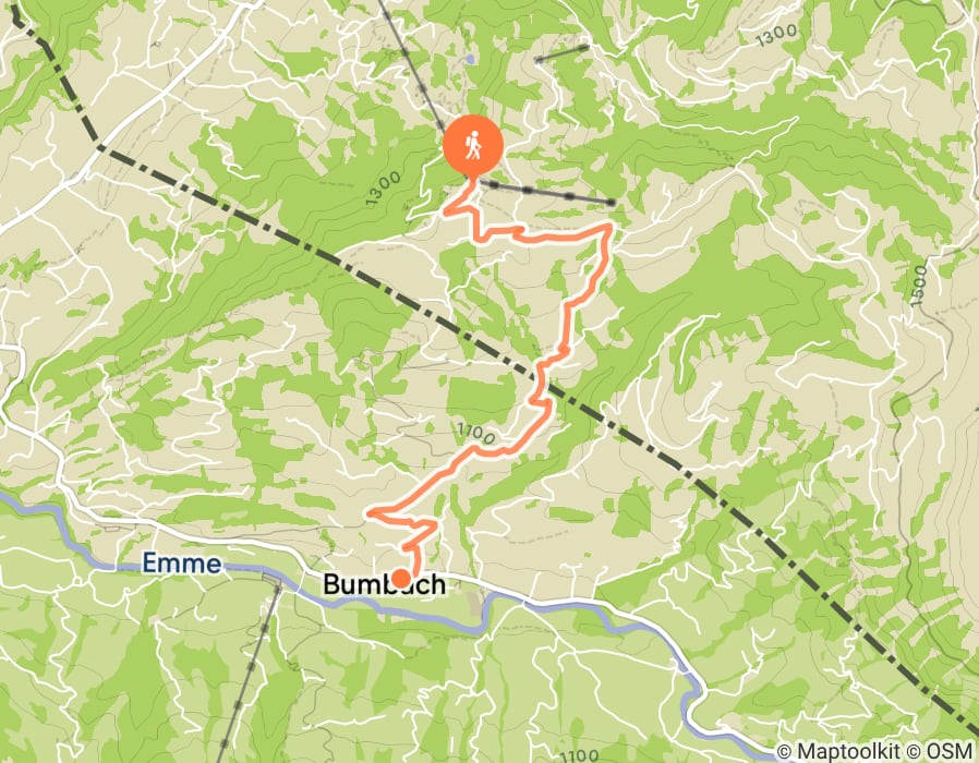 Karte der Tour