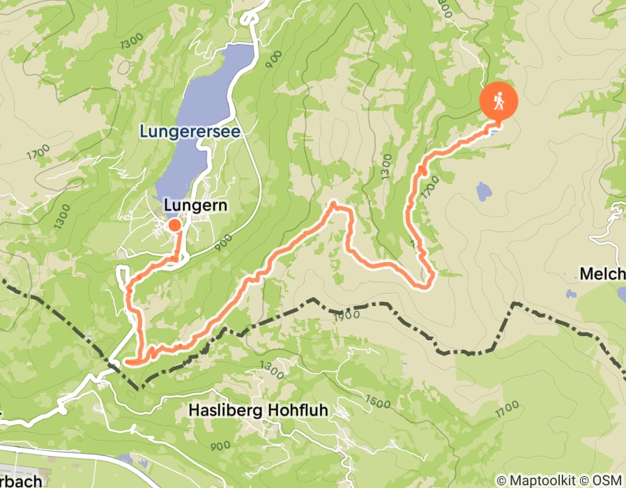 Karte der Tour