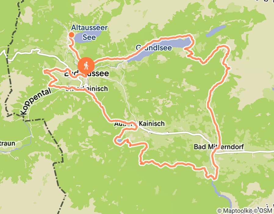 Karte der Tour