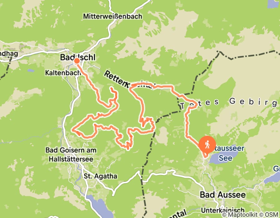 Karte der Tour