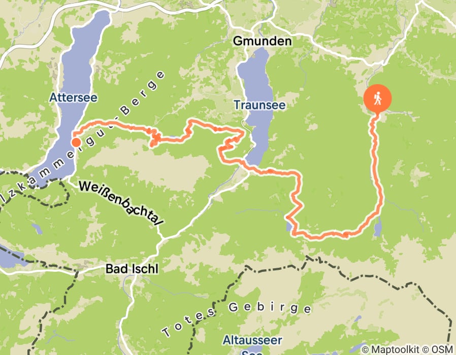 Karte der Tour