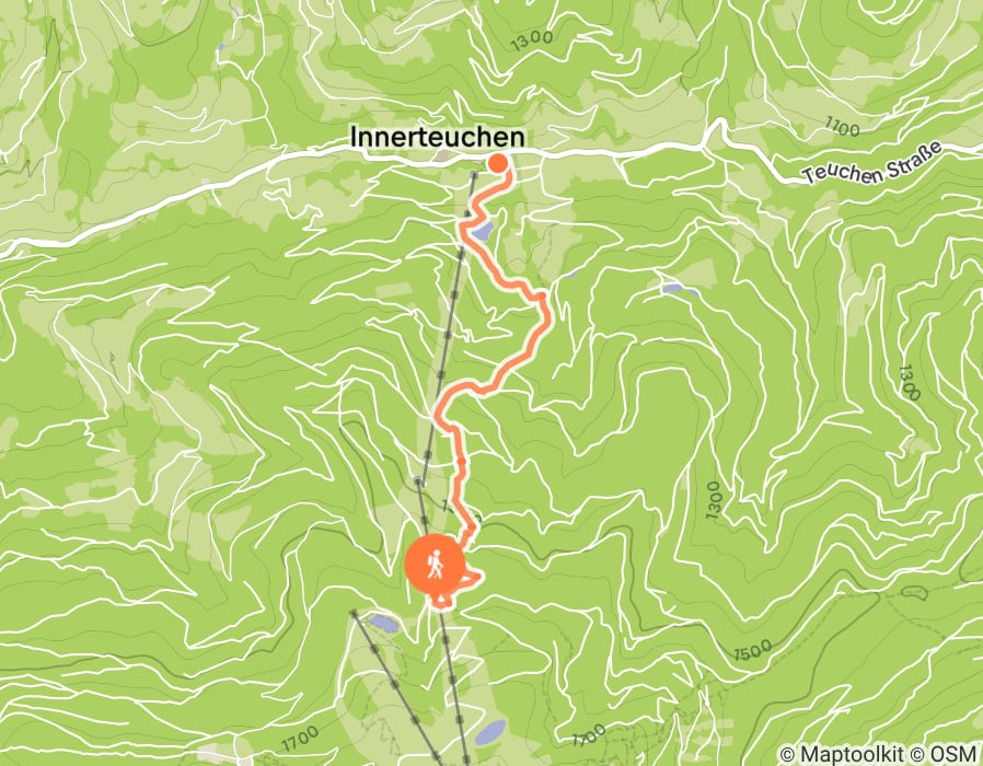Karte der Tour