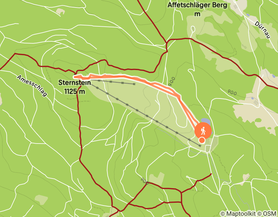 Karte der Tour