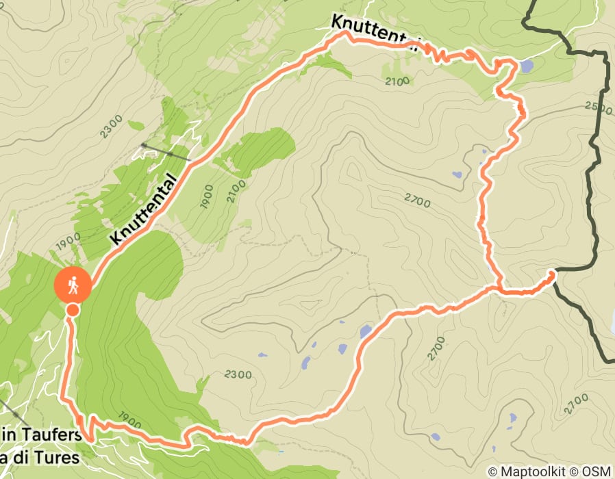 Karte der Tour