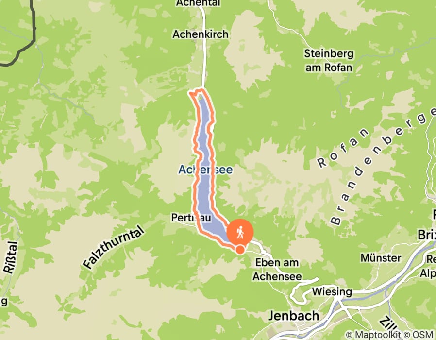 Karte der Tour