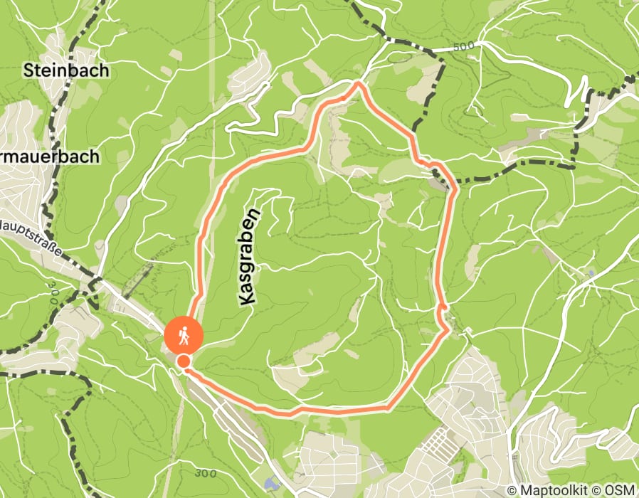 Karte der Tour