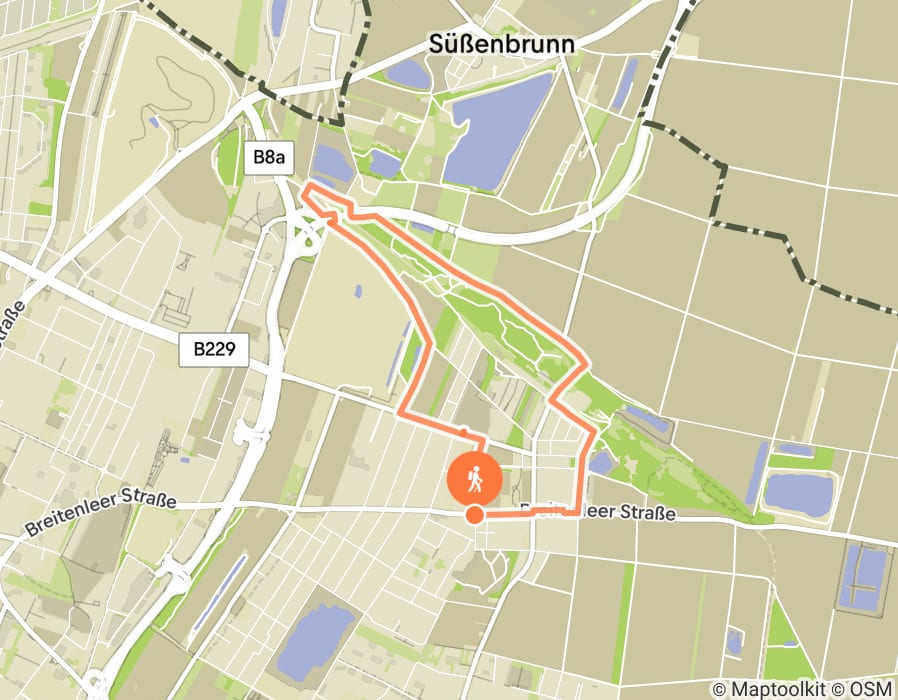 Karte der Tour