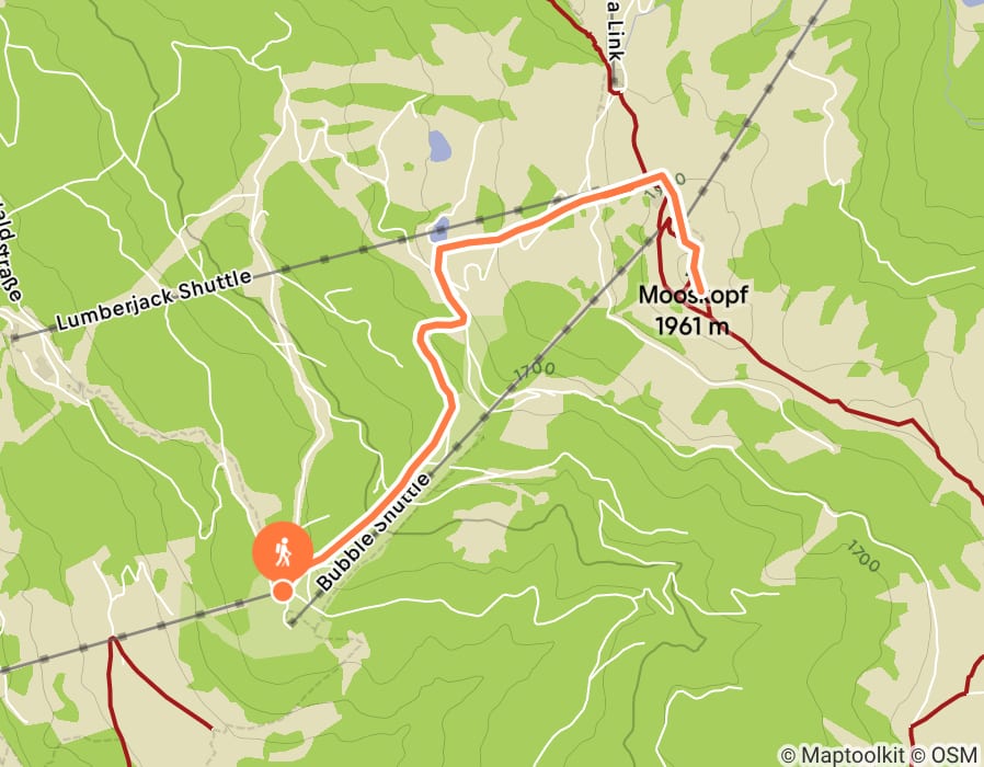 Karte der Tour
