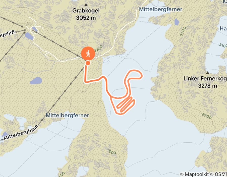 Karte der Tour