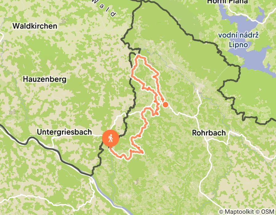 Karte der Tour