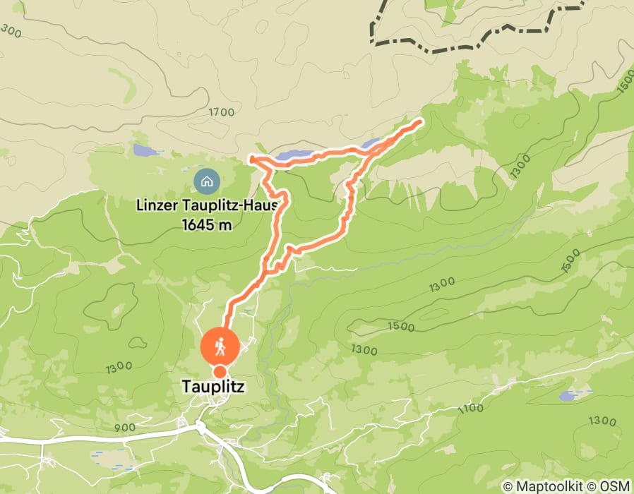 Karte der Tour