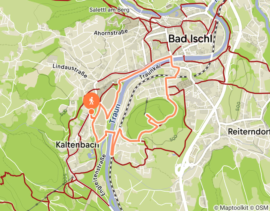 Karte der Tour