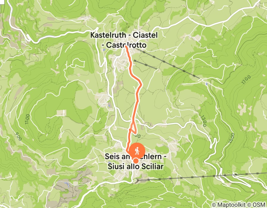 Karte der Tour