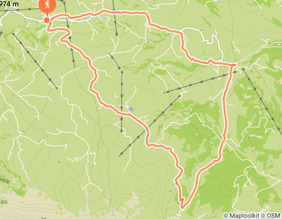 Karte der Tour