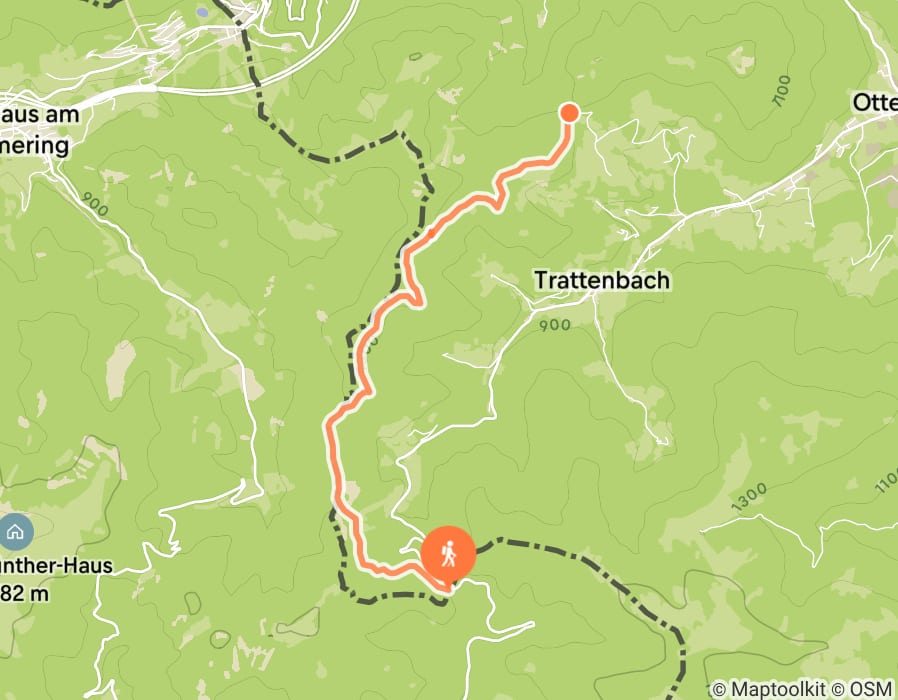 Karte der Tour