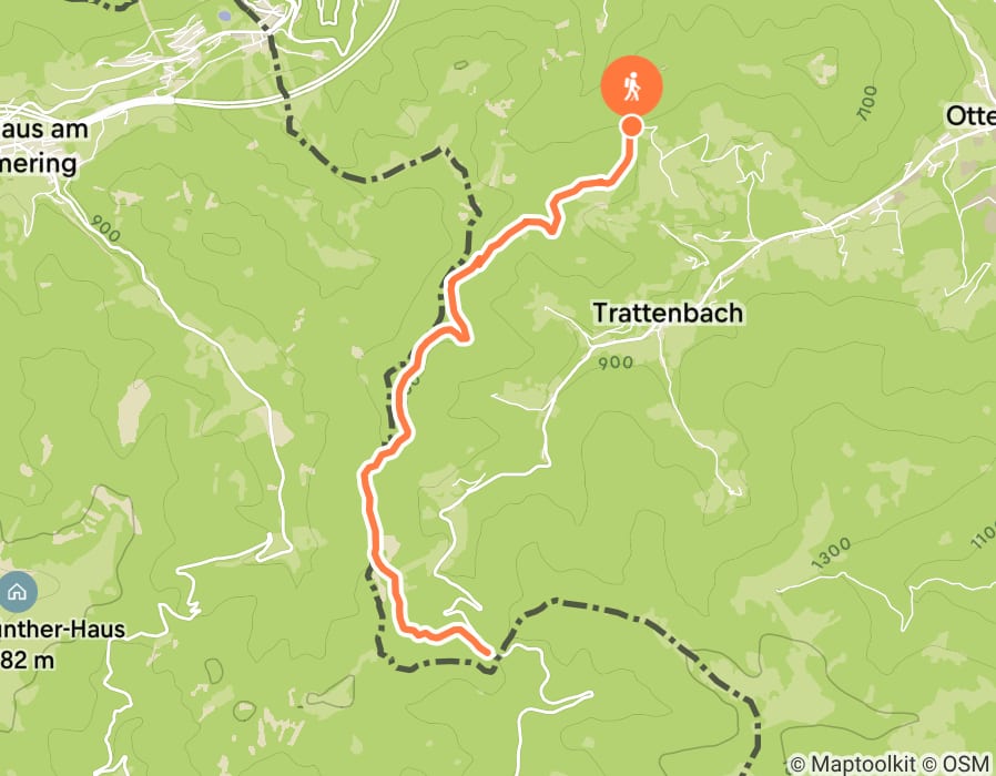 Karte der Tour
