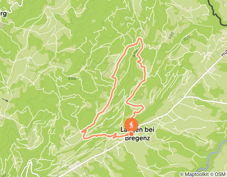 Karte der Tour
