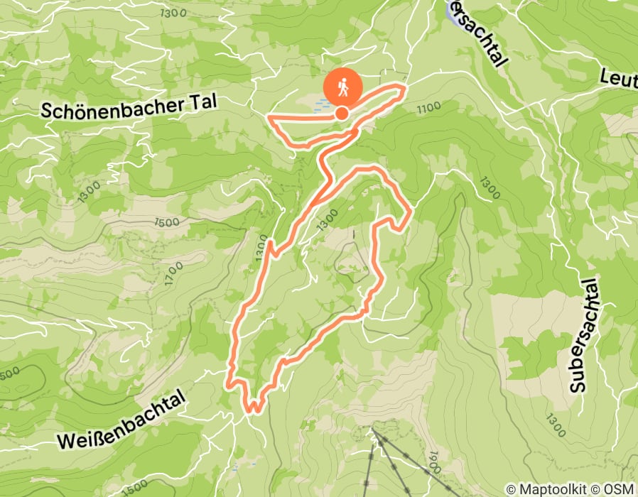 Karte der Tour