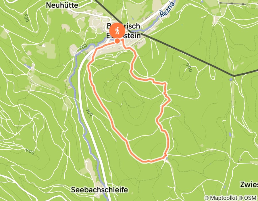 Karte der Tour
