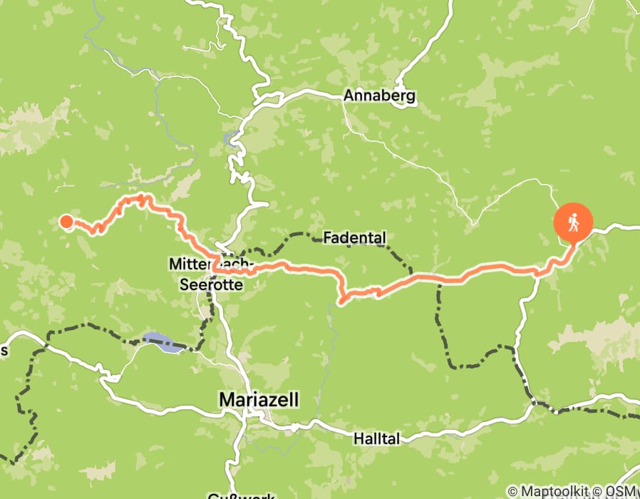 Karte der Tour