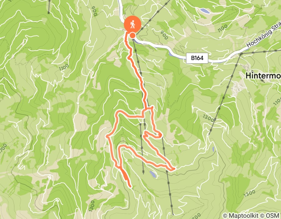 Karte der Tour
