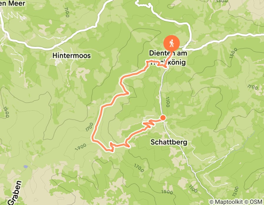 Karte der Tour