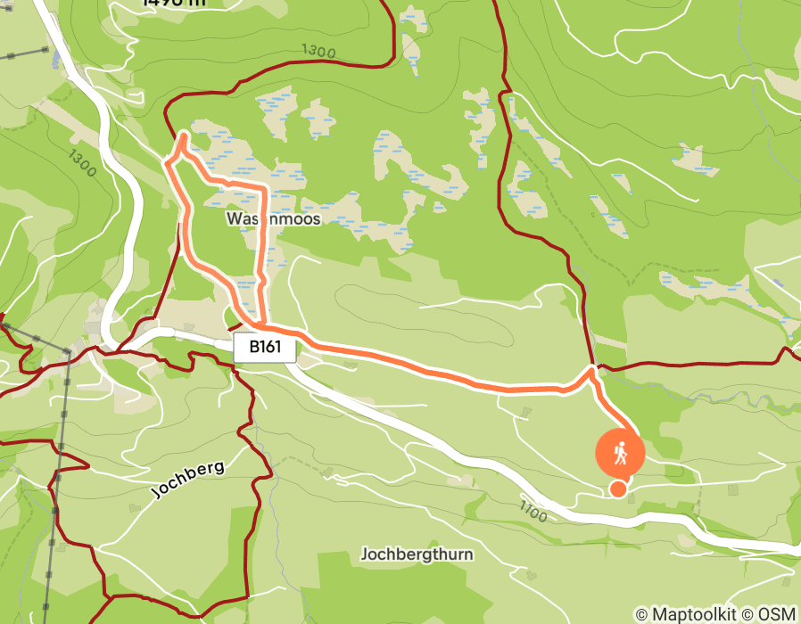 Karte der Tour