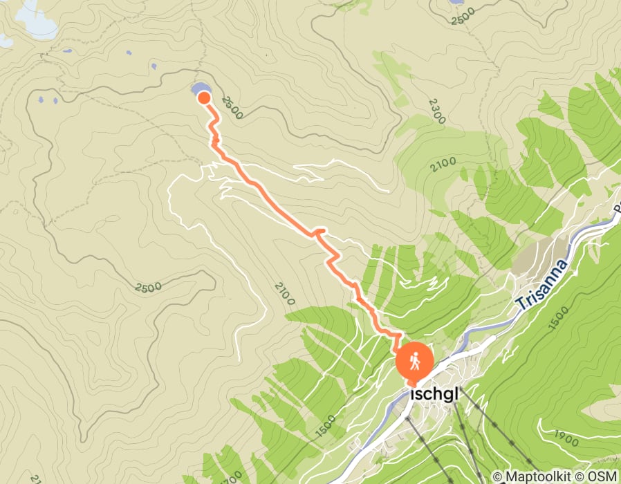 Karte der Tour