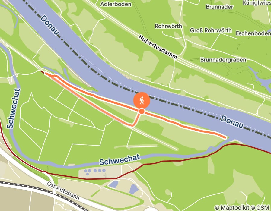 Karte der Tour