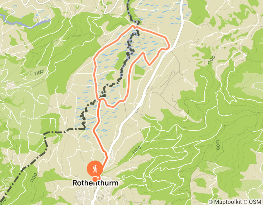 Karte der Tour