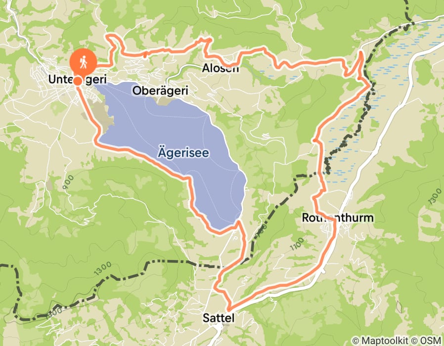 Karte der Tour