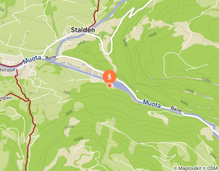 Karte der Tour