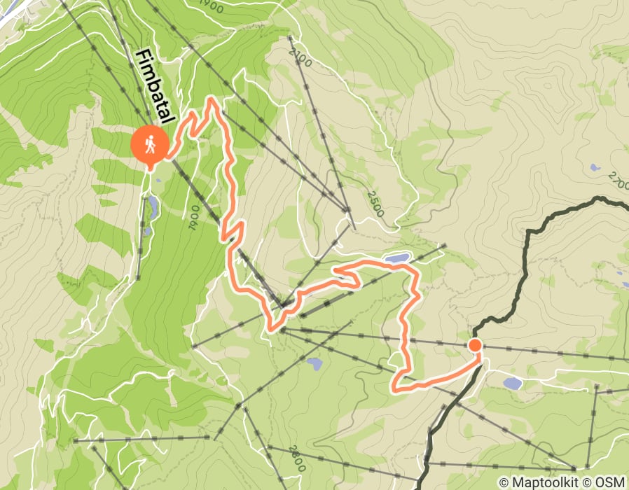 Karte der Tour