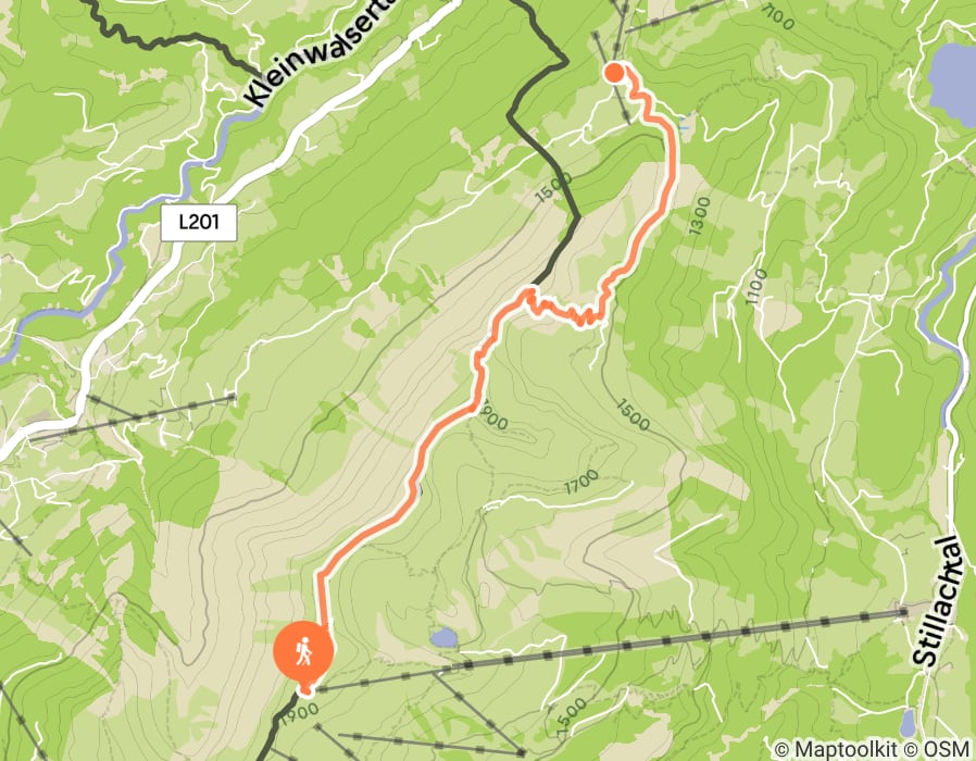 Karte der Tour