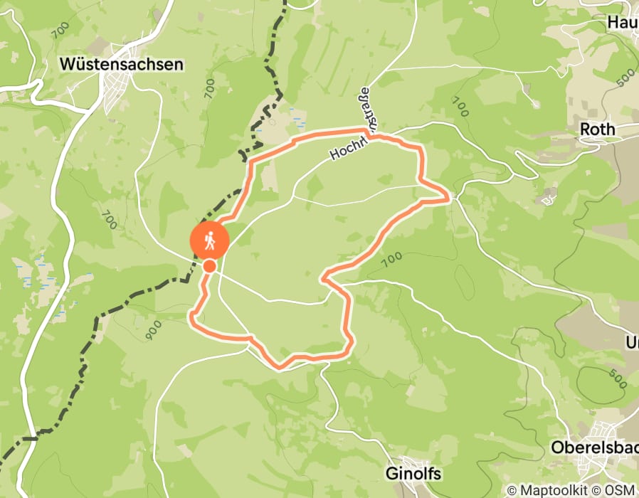 Karte der Tour