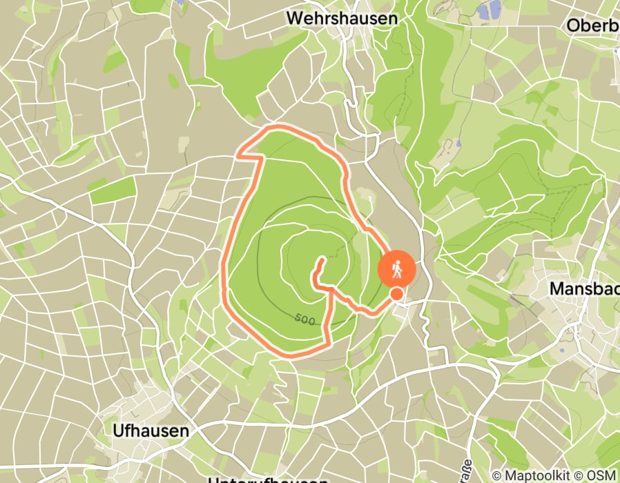 Karte der Tour