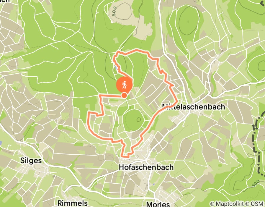 Karte der Tour