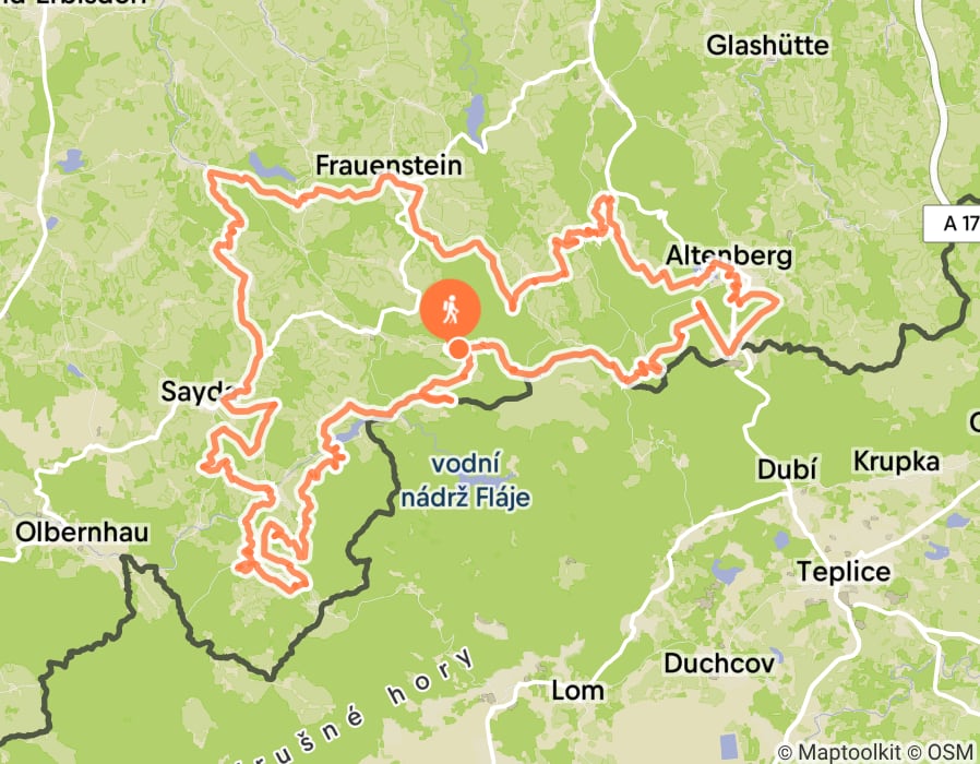 Karte der Tour