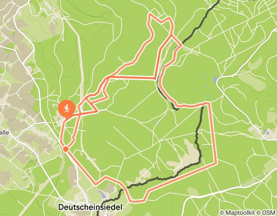 Karte der Tour