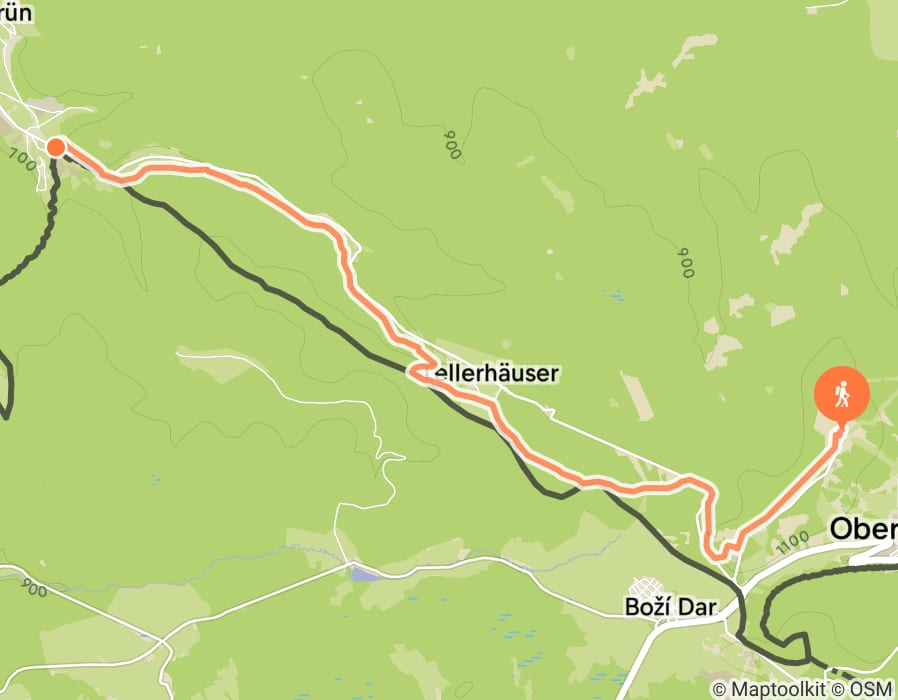 Karte der Tour