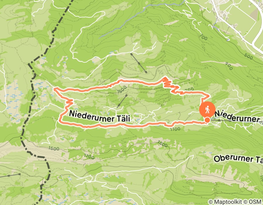 Karte der Tour