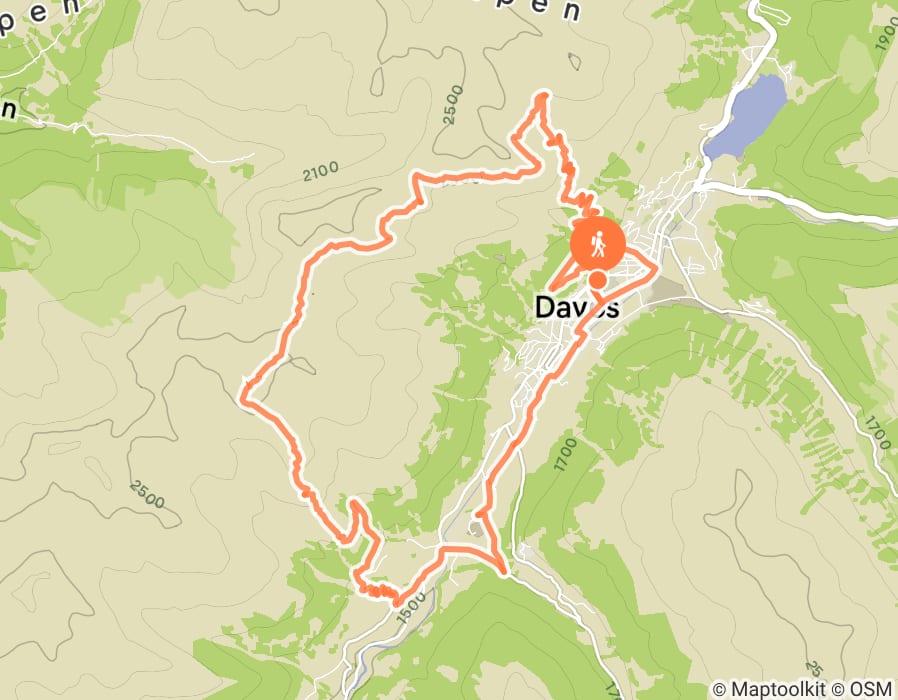 Karte der Tour
